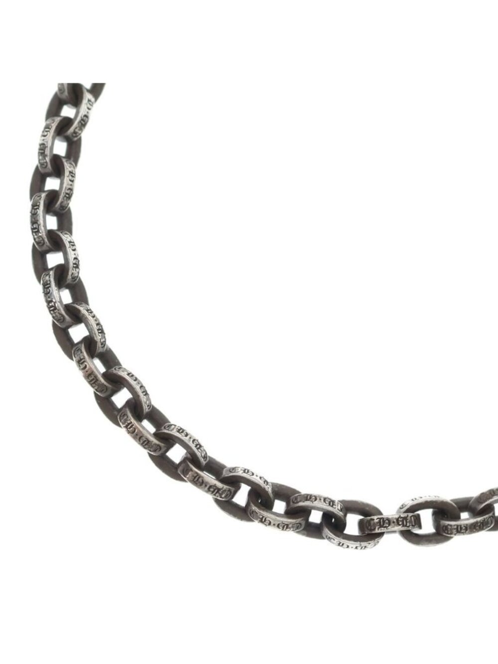 Chrome Hearts Paper Chain 20 Necklace Silver
